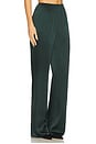 view 2 of 6 Viva Satin Pants in Evergreen