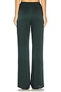 view 4 of 6 Viva Satin Pants in Evergreen