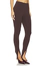 view 2 of 6 KELSEY スターラップレギンス in Slate Brown