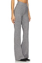 view 2 of 6 Mickie Knit Flare Pant in Medium Grey