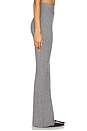 view 3 of 6 Mickie Knit Flare Pant in Medium Grey