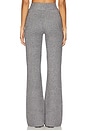view 4 of 6 Mickie Knit Flare Pant in Medium Grey