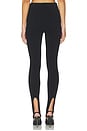view 4 of 6 Kelsey Stirrup Legging in Black
