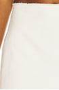 view 6 of 6 Lania Linen Skirt in Eggshell
