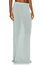 view 2 of 6 Kora Knit Maxi Skirt in Frosted Sea