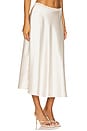 view 2 of 6 Tamsin Midi Skirt in Eggshell