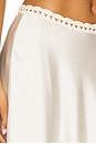 view 6 of 6 Tamsin Midi Skirt in Eggshell