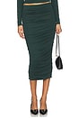 view 1 of 6 Darcy Midi Skirt in Evergreen