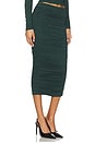 view 2 of 6 Darcy Midi Skirt in Evergreen