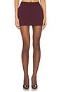 view 1 of 6 Lillith Mini Skirt in Pinot