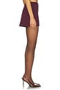view 3 of 6 Lillith Mini Skirt in Pinot