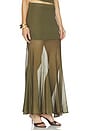 view 2 of 6 Whitney Skirt in Olivewood