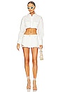 view 4 of 4 Vanessa Skirt in White