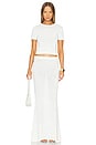 view 4 of 4 Kora Skirt in White