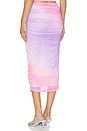 view 3 of 4 Cirrus Skirt in Sunset Tie Dye