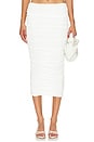 view 1 of 4 Julia Midi Skirt in White