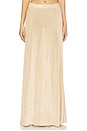 view 1 of 6 Alice Maxi Skirt in Linen Beige