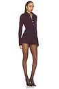 view 2 of 3 Tifrit Romper in Bordeaux & Atlantic