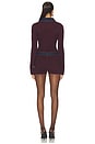 view 4 of 3 Tifrit Romper in Bordeaux & Atlantic