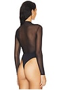 view 4 of 5 Brandi Mesh Bodysuit in Black