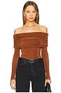 view 1 of 4 Nora Top in Toffee