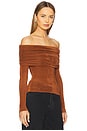 view 2 of 4 Nora Top in Toffee