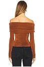 view 3 of 4 Nora Top in Toffee