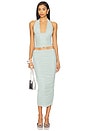 view 4 of 4 Bimini Mesh Halter Top in Frosted Sea