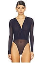 view 2 of 5 Agnes Bodysuit in Sapphire