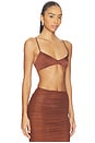 view 2 of 4 Courtney Bralette in Burnt Toffee