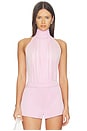 view 1 of 5 Isola Bodysuit in Dusty Pink