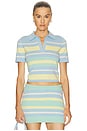 view 1 of 4 Panie Top in Pastel Stripe