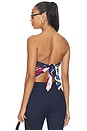 view 3 of 4 Hark Satin Top in Regatta