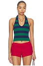 view 1 of 4 Skyla Crochet Top in Multi Stripe