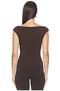 view 3 of 4 Petra Knit Top in Bosun Brown