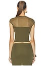 view 4 of 4 Whitney Top in Olivewood
