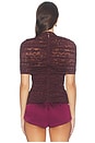 view 4 of 4 Drop Laila Top in Bordeaux
