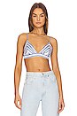view 1 of 4 Iris Bralette in Stripe