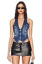 view 1 of 4 Taylor Denim Vest in Bayside