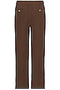 view 4 of 4 Self Realization Pant in Brown