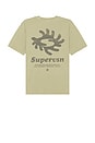 view 1 of 3 Free Form Block Short Sleeve Tee in Sand