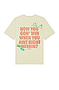 view 1 of 3 How You Gon Win Short Sleeve T-Shirt in Bone