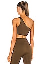 view 3 of 4 X REVOLVE Ribbed One Shoulder Sports Bra in Brush