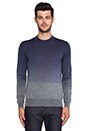 view 1 of 3 Dip Dye Sweater in Dark Navy