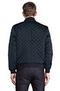 view 4 of 6 Quilted Bomber Jacket in Deep Sea