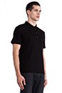 view 2 of 5 Slub Polo in Black
