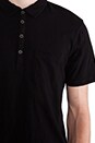 view 5 of 5 Slub Polo in Black