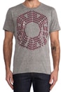 view 4 of 4 Deco Tee in Heather Grey