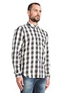 view 2 of 6 Oxford Check Button Up in Black & Natural