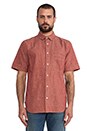view 1 of 4 Chambray Button Up in Ruby Red